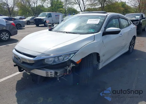 2016 Honda Civic Ex из США, поврежденный, VIN 2HGFC2F74GH509775